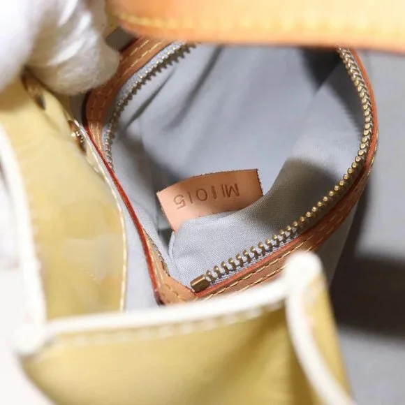 LOUIS VUITTON Monogram Vernis Reade PM Hand Bag Perle M91336 LV Auth ep12257 - Picture 13 of 16